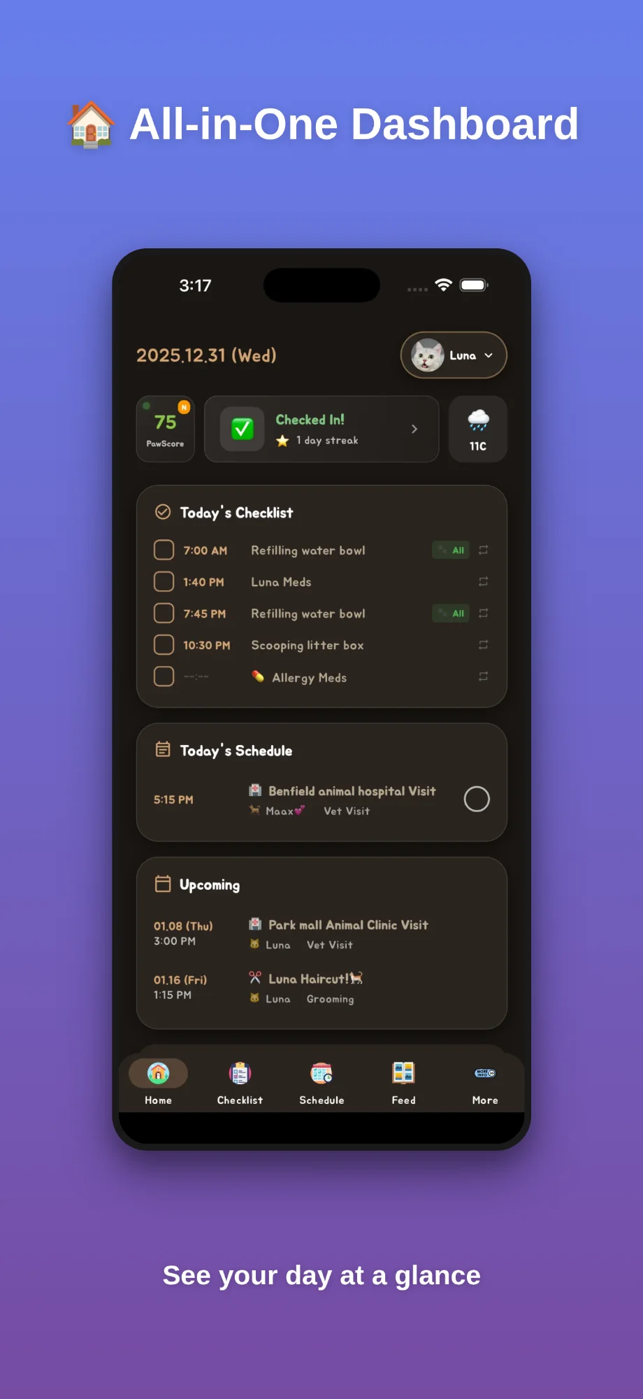 Dalify App Dashboard